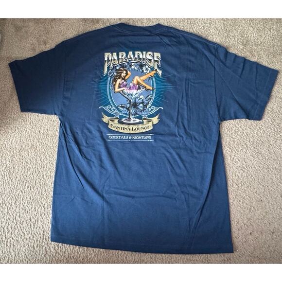 ST. JOHN'S BAY BLUE FISHING 2 TEES SHIRT TOP MENS SIZE XL NWOT Tee bundle - Picture 2 of 11